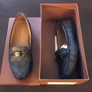 Black Coach loafer